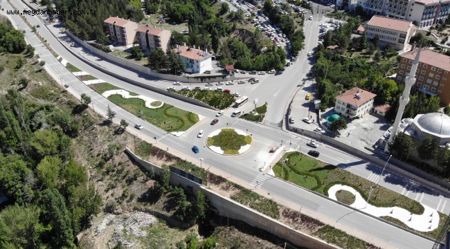 Protokol Yolunda Peyzaj Düzenlemeleri Tamamlandı