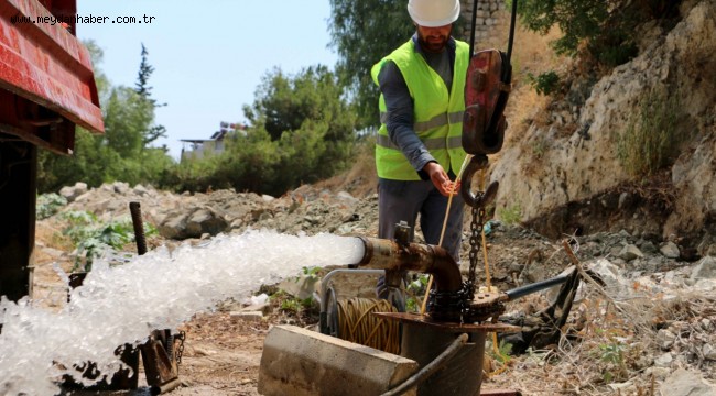 SAMANDAĞ'IN SU SEVİYESİ GÜÇLENDİRİLİYOR