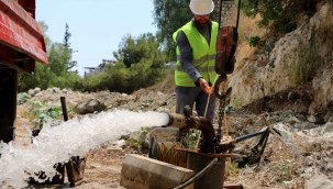 SAMANDAĞ'IN SU SEVİYESİ GÜÇLENDİRİLİYOR