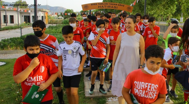 SELÇUK EFES SPOR KULÜBÜ'NDEN EFES TARLASI YAŞAM KÖYÜ'NE ZİYARET