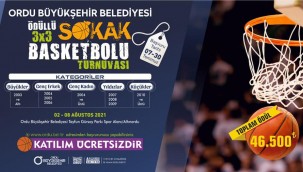 SOKAK BASKETBOLU BAŞVURUSU İÇİN SON 2 GÜN