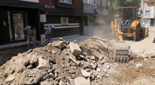 Turgutlu Belediyesi Üç Mahallede Yolları Yeniliyor