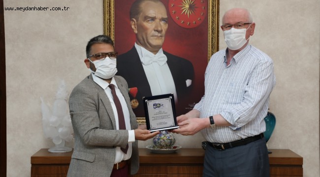 Türkiye Bilişim Derneği'nden Başkan Kurt'a teşekkür ziyareti