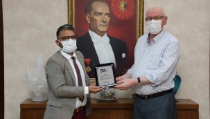 Türkiye Bilişim Derneği'nden Başkan Kurt'a teşekkür ziyareti