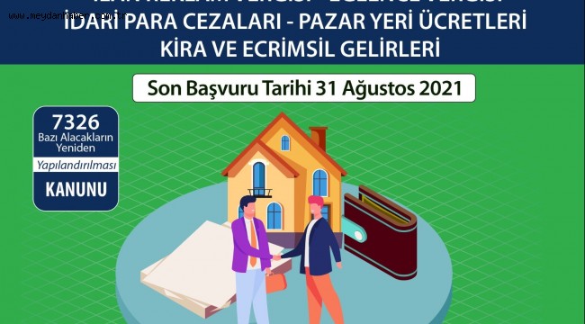 Vergi yapılandırması sürüyor:  Son gün 31 Ağustos