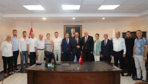 Viti Belediyesinden Başkan Çetin Akın'a Ziyaret