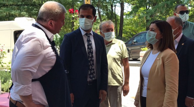 Yapımı devam eden Nefes Yolu'nu gezdiler…