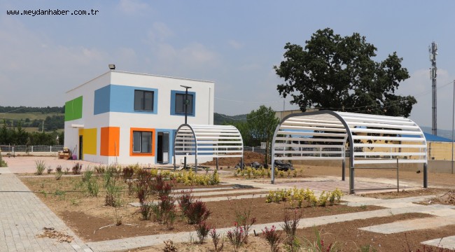 Yaşam Bahçesi'nin duvarları renkleniyor