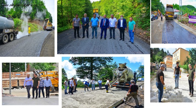 Akkuş'ta Yol Sorunu Olan Mahalle Kalmayacak
