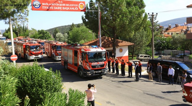 Alev Savaşçıları Alkışlarla Uğurlandı