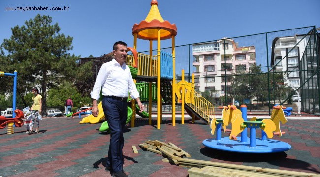 ALTINDAĞ'A 12 YENİ PARK