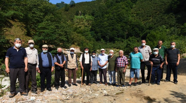 ALTINORDU BELEDİYESİ ASIRLIK BİR HAYALİ DAHA GERÇEĞE DÖNÜŞTÜRDÜ