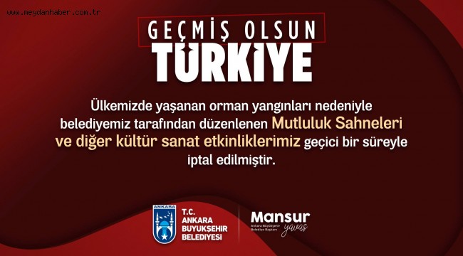 ANKARA BÜYÜKŞEHİR BELEDİYESİ YANGIN BÖLGELERİNE PERSONEL, ARAÇ VE GIDA YARDIMI TAKVİYESİNİ SÜRDÜYOR