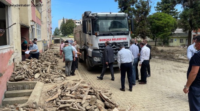 Arhavi İlçemizin Yaralarını Birlikte Sarıyoruz…