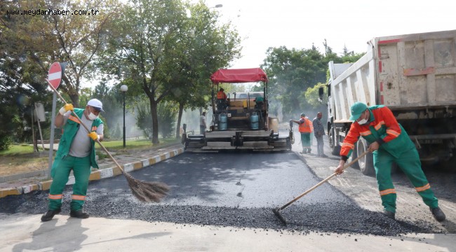    ASFALT ÇALIŞMALARI TAM GAZ