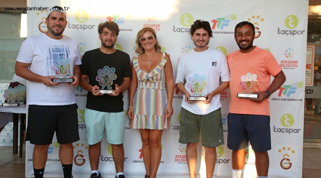 ATAŞEHİR BELEDİYE BAŞKANLIĞI 1. SENYÖR TENİS TURNUVASI SONA ERDİ