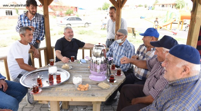 Başkan Aşgın, Güzelyurt sakinleriyle bir araya geldi