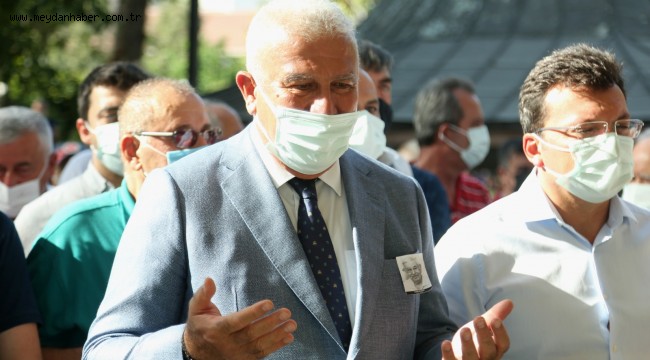 BAŞKAN ATAY'DAN ORTEKİN'E VEDA