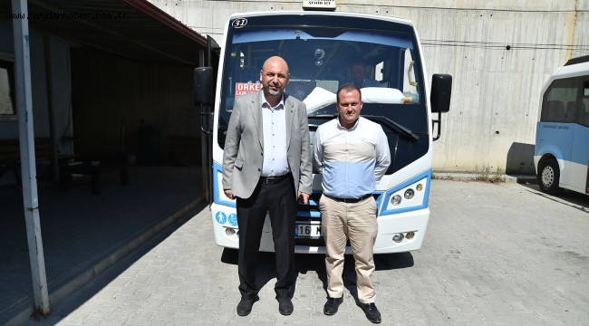 Başkan Aydın'dan Şehir İçi Minibüsçüler Kooperatifi'ne ziyaret