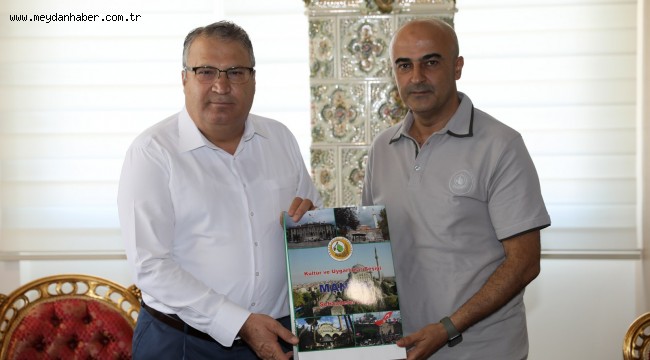 BAŞKAN ÇERÇİ ORMAN İŞLETME MÜDÜRLÜĞÜ EKİBİNİ KONUK ETTİ