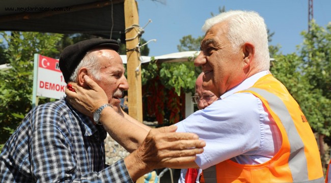 Başkan Gürün, "Hepimize büyük geçmiş olsun, yangının yaralarını birlikte saracağız"