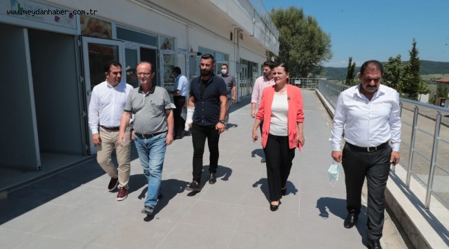 Başkan Hürriyet, Aş Evi'ni inceledi