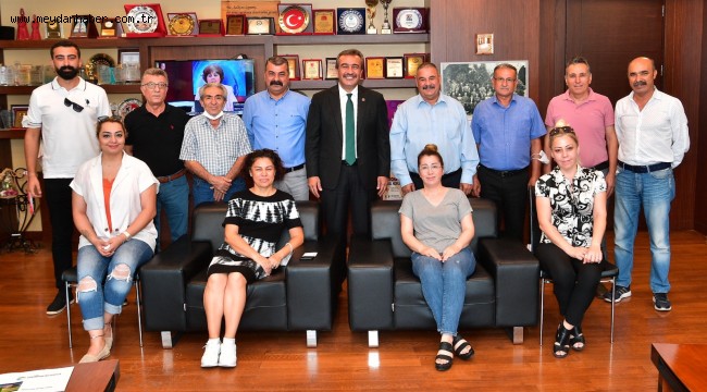 Başkan Soner Çetin Alevi canlarla gönül gönüle