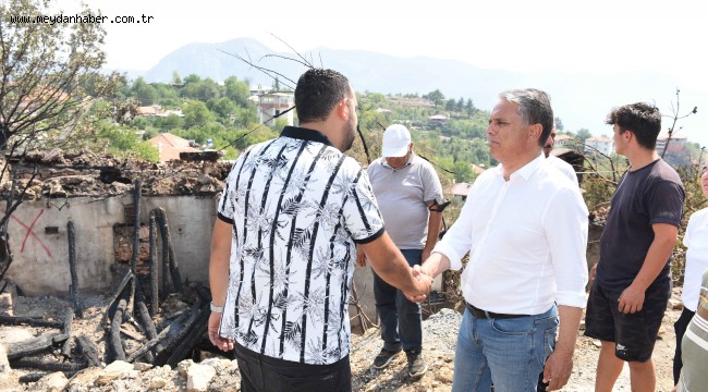 Başkan Uysal, Gündoğmuş'ta