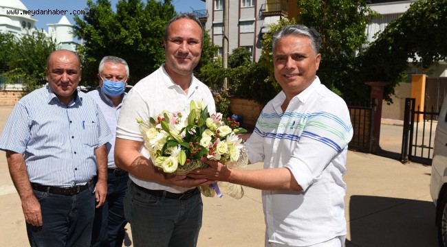 Başkan Uysal, ulaşım esnafını ziyaret etti