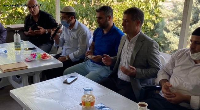 Başkan yardımcısı Emirşah Torun Gögercin Ailesi'ni yalnız bırakmadı