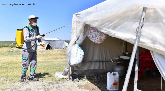 BAŞKENT'TE VEKTÖRLE ETKİN MÜCADELE DEVAM EDİYOR