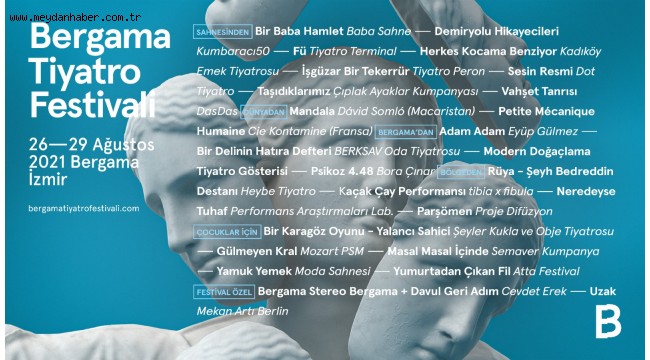 Bergama Tiyatro Festivali bugün başlıyor