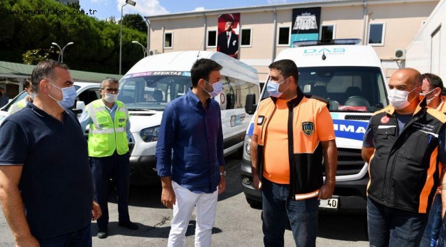 BEŞİKTAŞ BELEDİYESİ'NDEN SEL FELAKETİNİN YAŞANDIĞI BÖLGEYE DESTEK