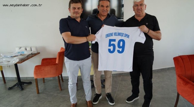 Beşiktaşlı yöneticiler Ergene Velimeşespor'un tesislerine hayran kaldı