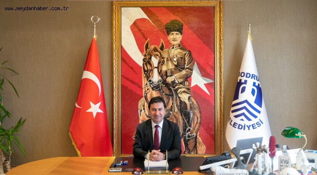 BODRUM BELEDİYE BAŞKANI AHMET ARAS'TAN 30 AĞUSTOS ZAFER BAYRAMI MESAJI