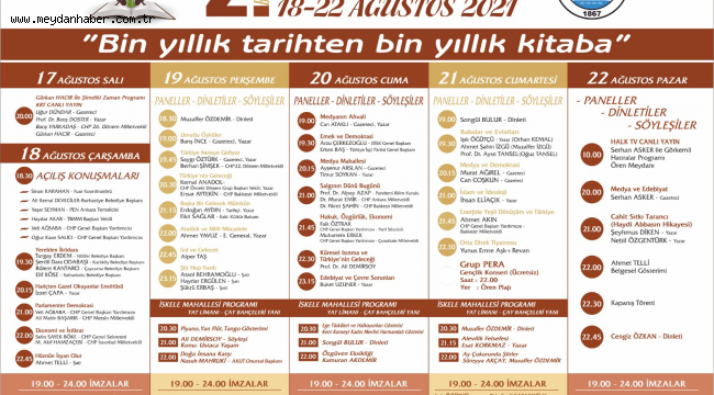 BURHANİYE 2. KİTAP FUARI SANATSEVERLERE KAPILARINI AÇIYOR…  