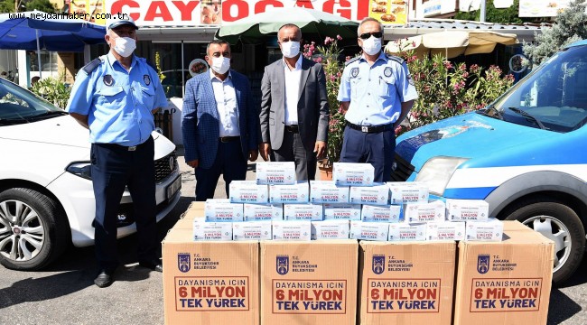 BÜYÜKŞEHİR BELEDİYESİ ULAŞIM ESNAFINA HİJYEN DESTEĞİNİ SÜRDÜRÜYOR     