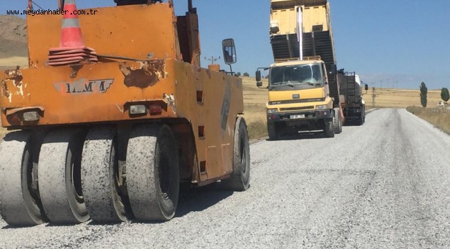 BÜYÜKŞEHİR'DEN KIRSAL MAHALLE YOLLARINA HİZMET YOLCULUĞU