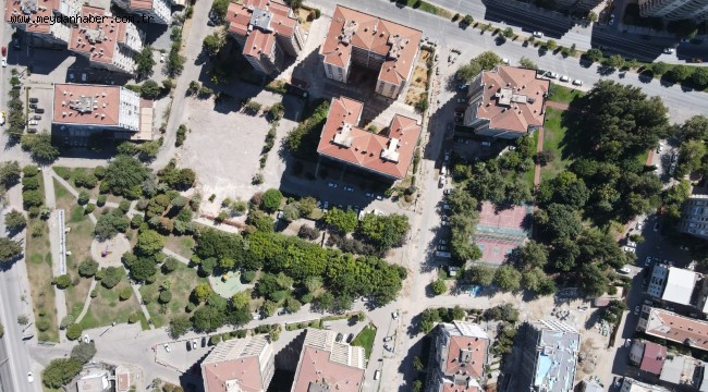 Büyükşehir depremde zarar gören parkları yeniliyor