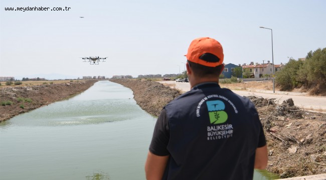 Büyükşehir vektör kaynaklarını ZİHA ile ilaçlıyor