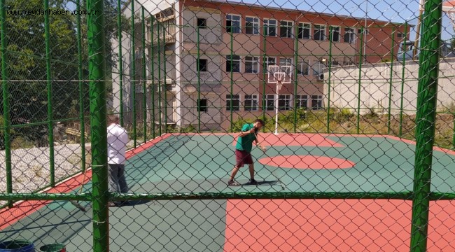 BÜYÜKŞEHİRDEN 10 İLÇEYE SPOR SAHASI