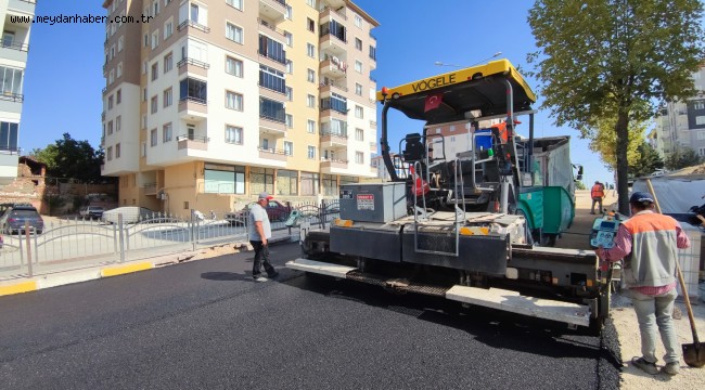 Cemilbey Caddesine 510 metre asfalt