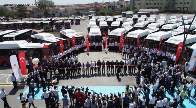  Çevre dostu otobüsler yollarda