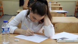  Çınar Çocuk Evi öğretmen adayları yazılı sınavda ter döktü 