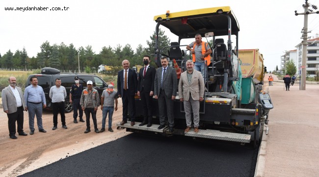 Çorum Belediyesi'nden Dodurga'ya asfalt