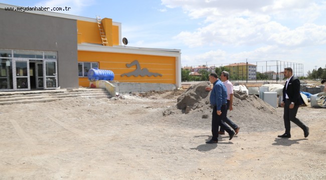 Çubuk Belediye Başkanı Demirbaş, çalışmaları yerinde inceledi