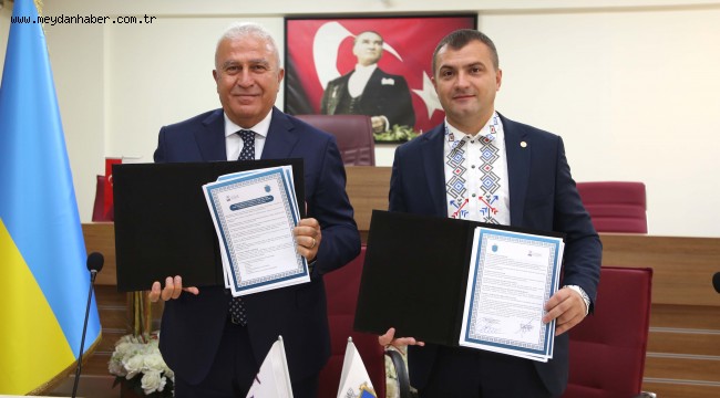 EFELER BELEDİYESİ'NE UKRAYNALI KARDEŞ