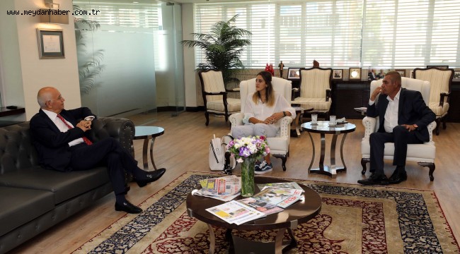 Filenin Sultanları'ndan Şeyma Ercan, Yaşar'ı ziyaret etti