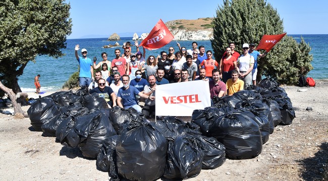 FOÇA KARTDERE MEVKİNDE KIYI VE ÇEVRE TEMİZLİĞİ