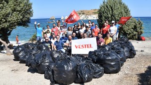 FOÇA KARTDERE MEVKİNDE KIYI VE ÇEVRE TEMİZLİĞİ